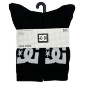 Wholesale - 5pk DC MENS HALF CUSHION OVERSIZED LOGO SOCKS SIZE 10-13, UPC: 193159230463